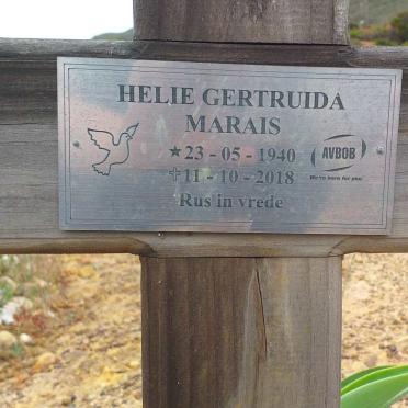 MARAIS Helie Gertruida 1940-2018