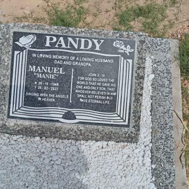 PANDY Manuel 1946-2023 :: PANDY Vanessa Ingrid nee VISAGIE 1974-2024_2