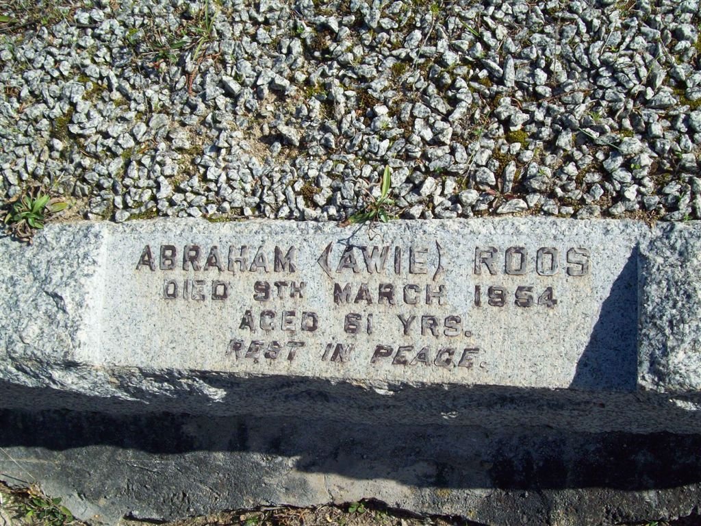 ROOS Abraham -1954