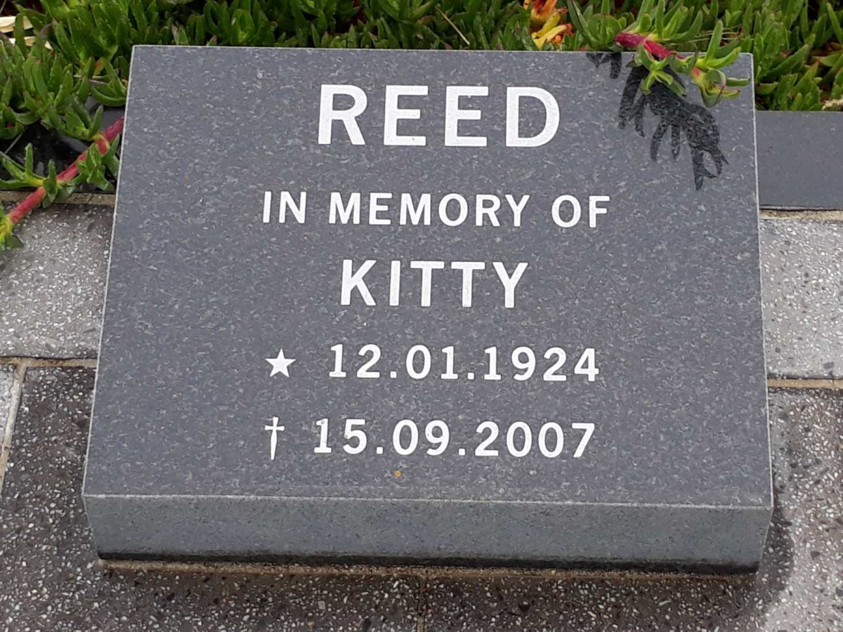 REED Kitty 1924-2007
