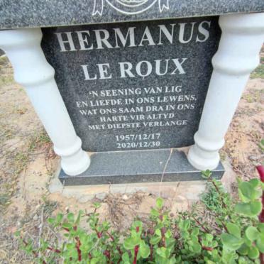 ROUX Hermanus, le 1957-2020