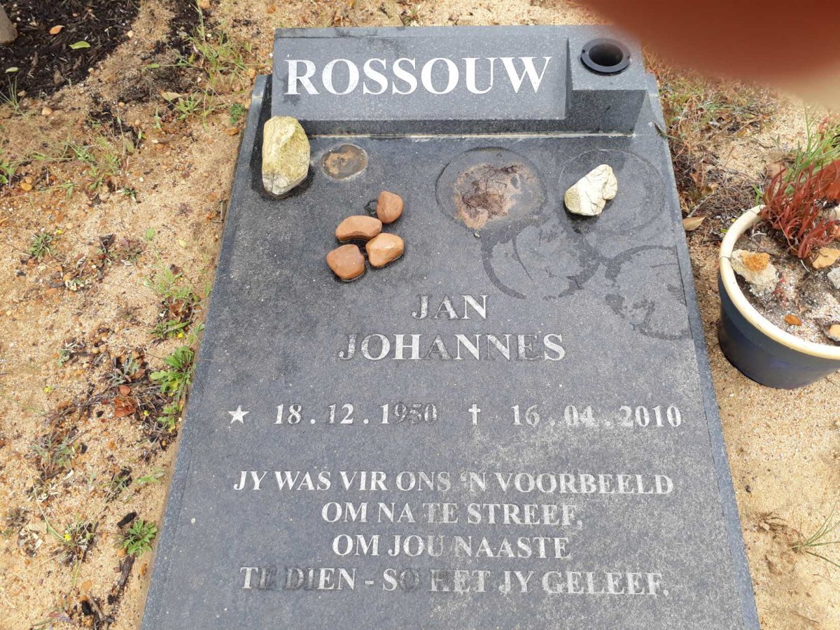 ROSSOUW Jan Johannes 1950-2010