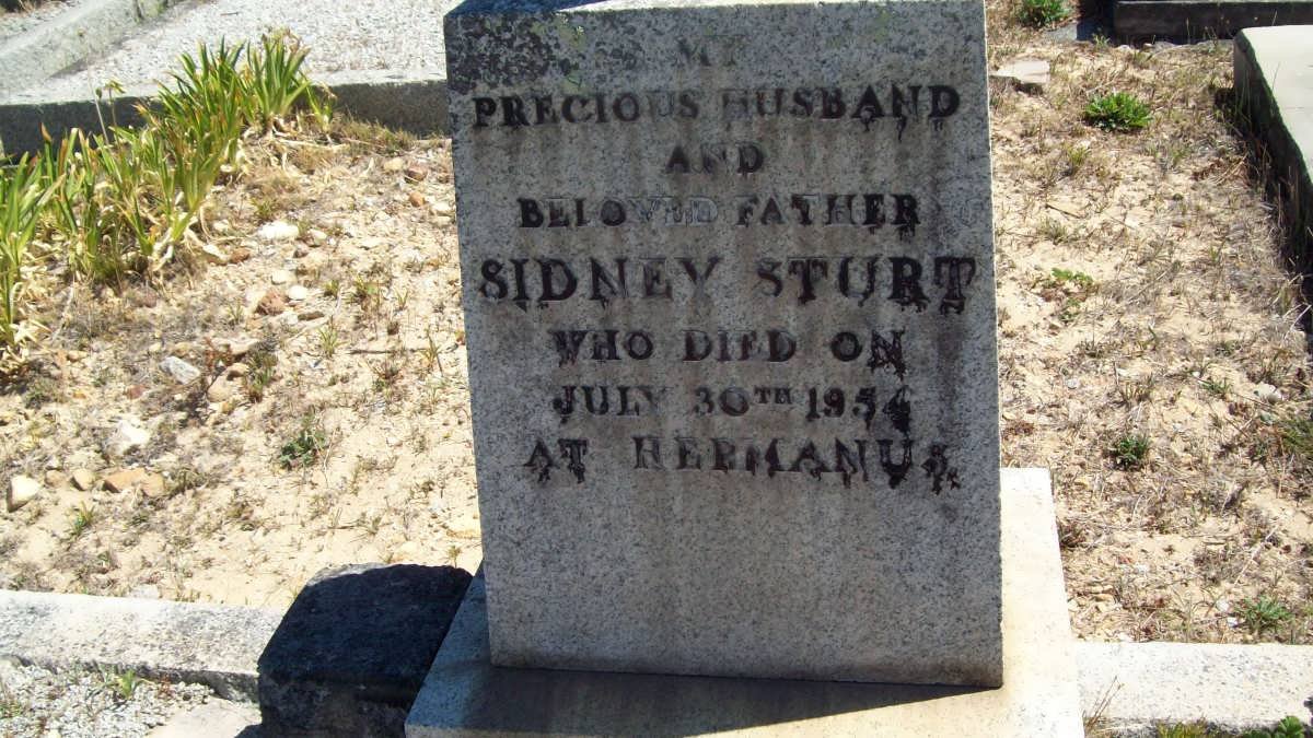 STURT Sidney -1954