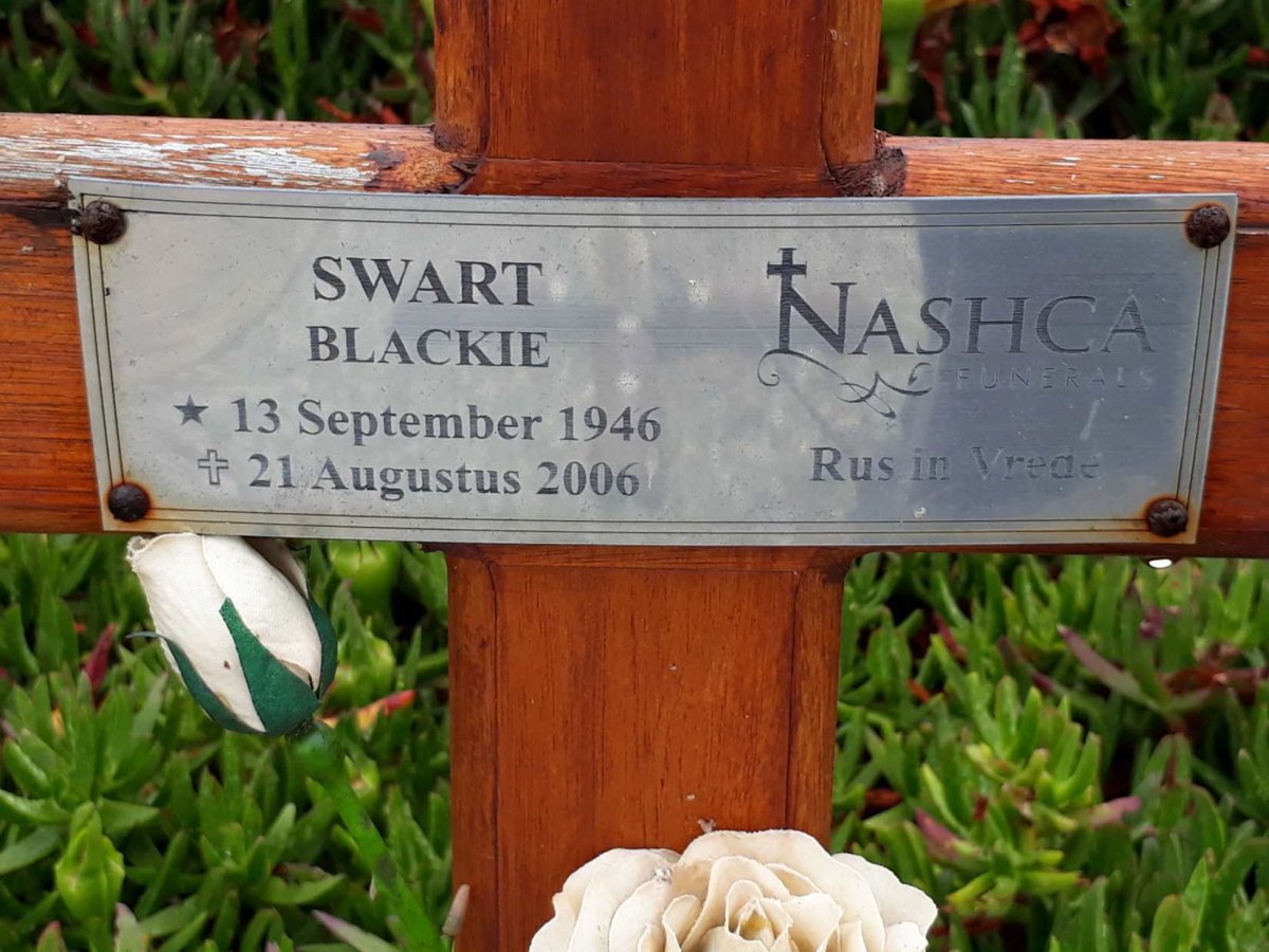 SWART Blackie 1946-2006