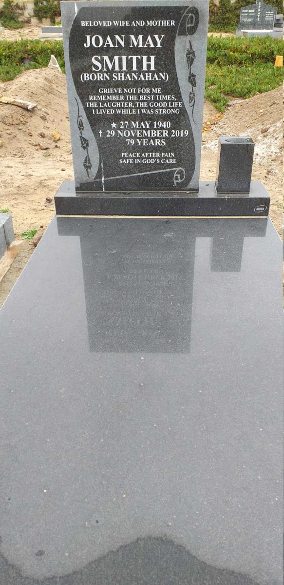 SMITH Joan May nee SHANAHAN 1940-2019