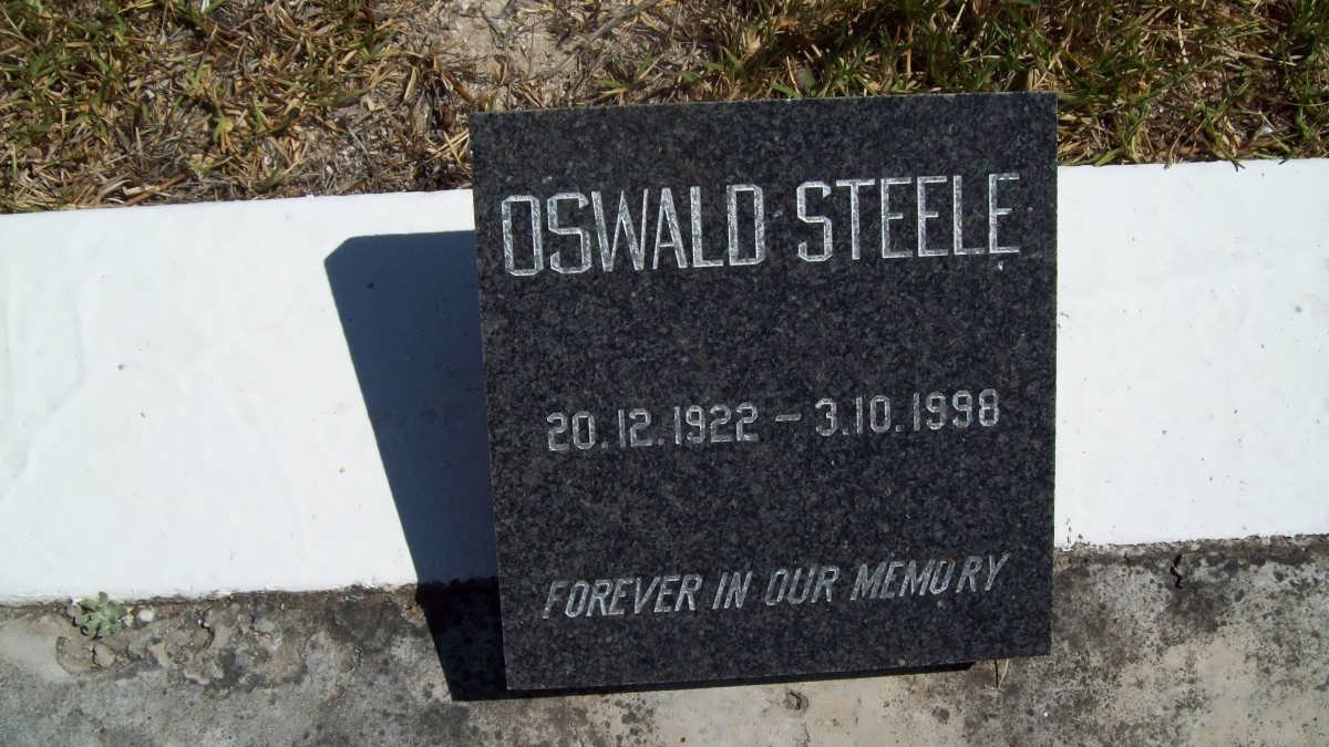 STEELE Oswald 1922-1998