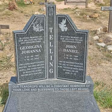 TELLING John Daniel 1944-2022 & Georgina Johanna 1941-2022