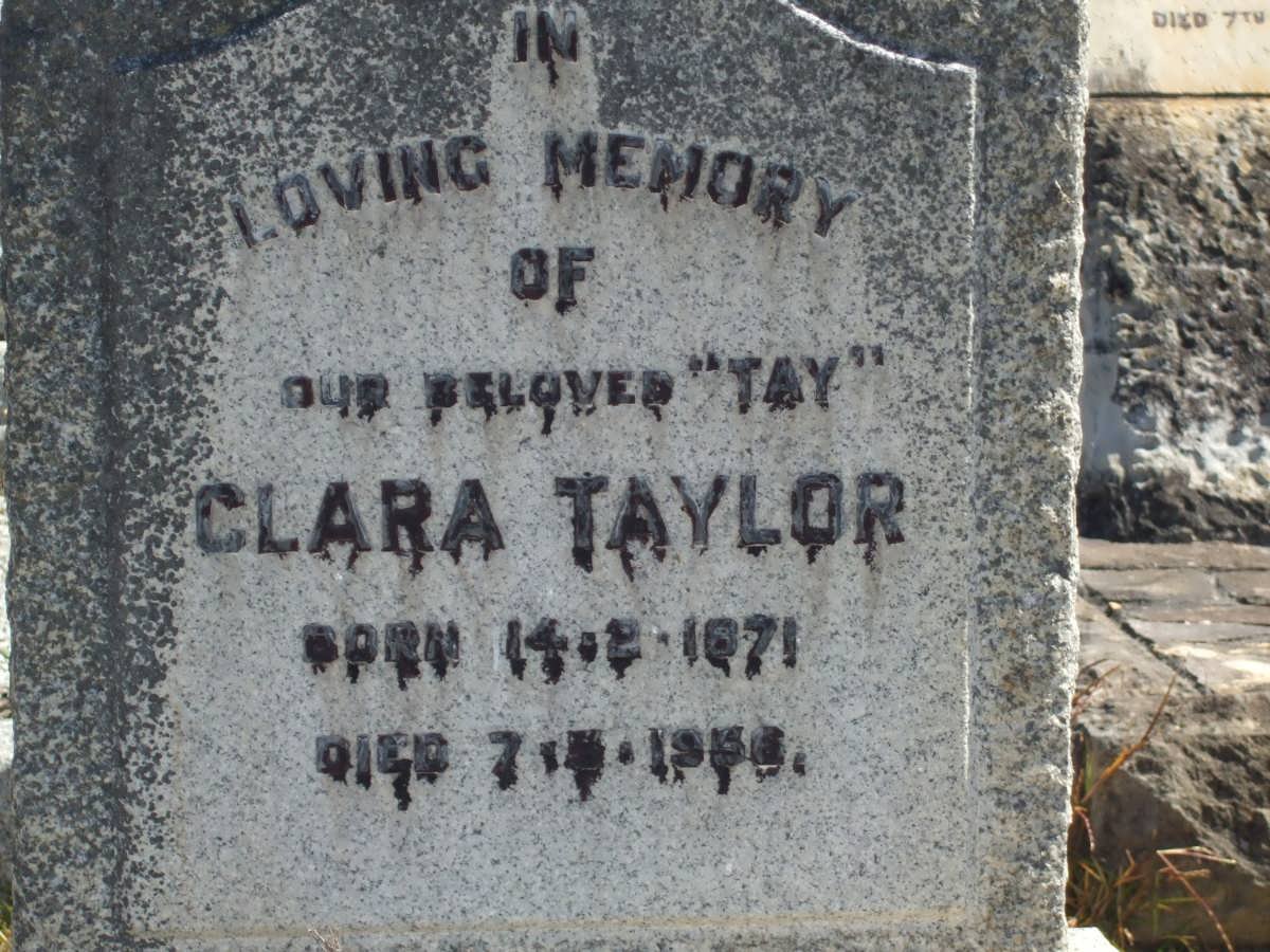 TAYLOR Clara 1871-1956