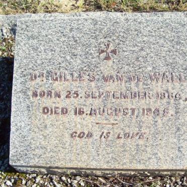 WALL Gilles, van de 1864-1945