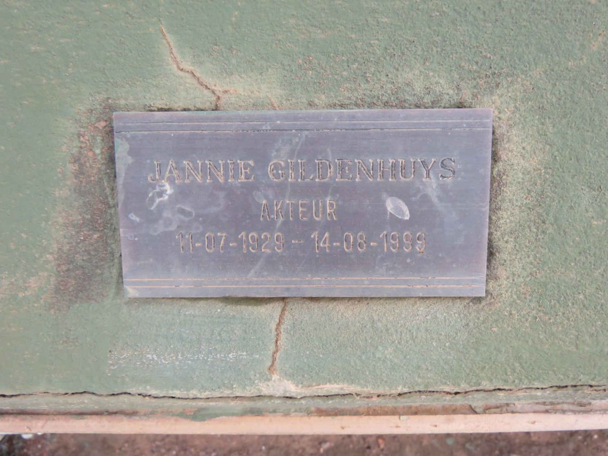 GILDENHUYS Jannie 1929-1999
