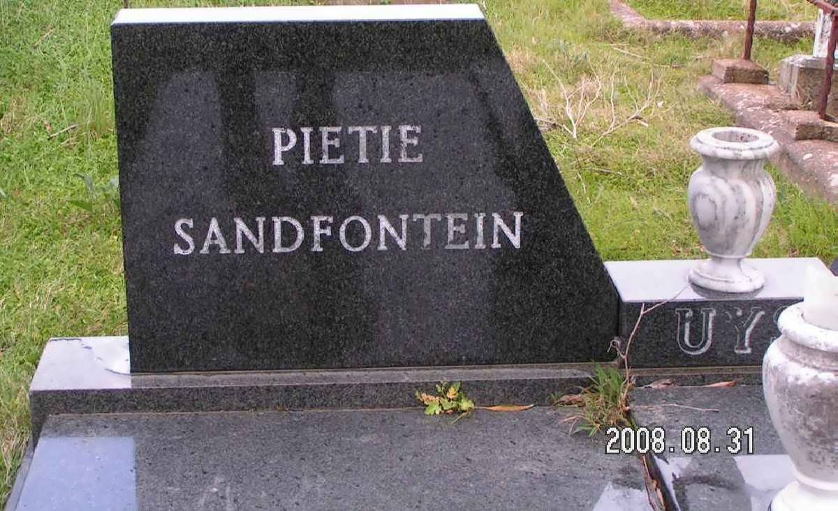 UYS Pieter Swart 1929-1986