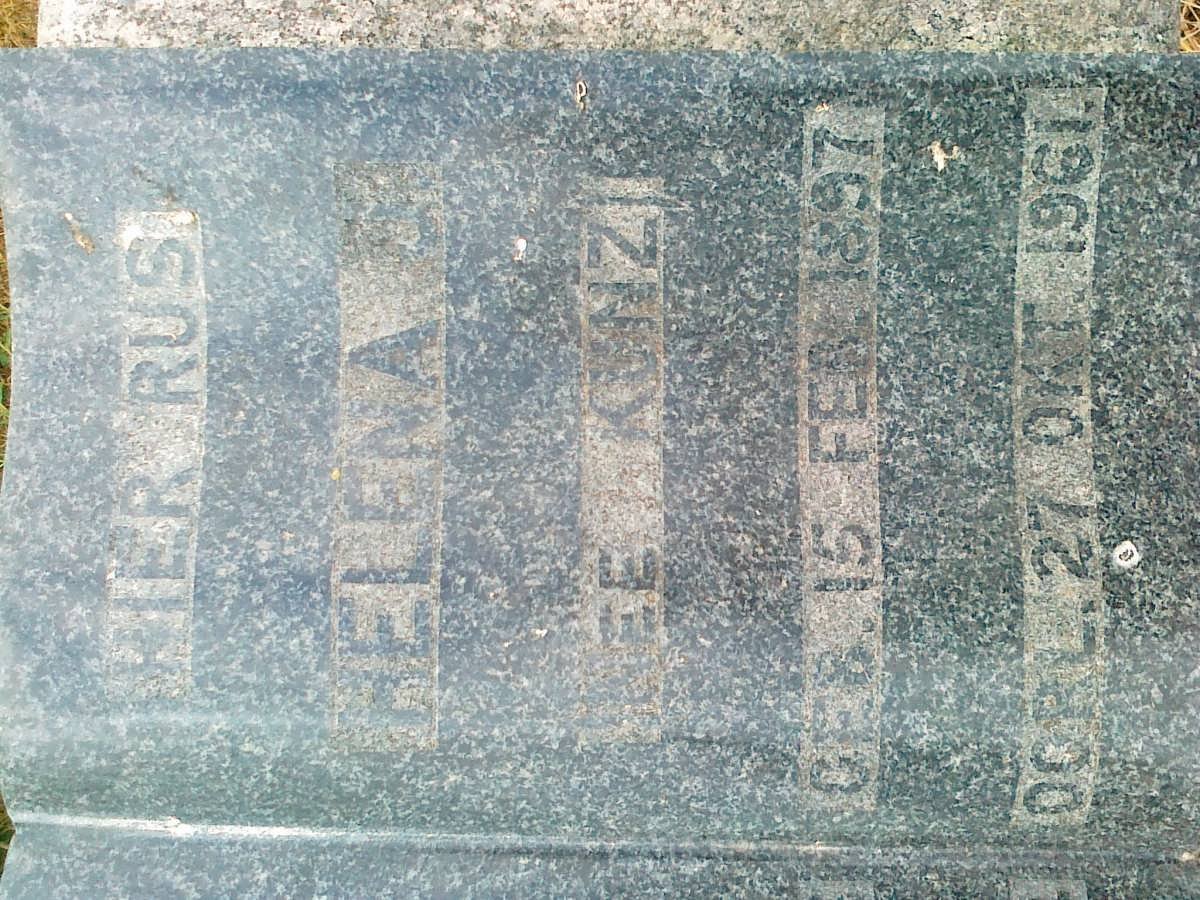 STEMMET Helena J. nee KUNZ 1897-1961