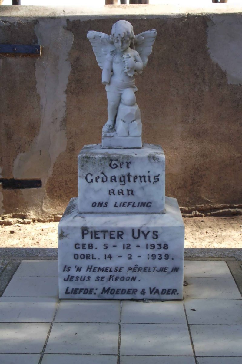UYS Pieter 1938-1939