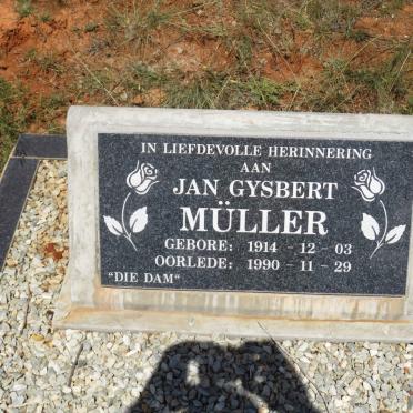 MULLER Jan Gysbert 1914-1990
