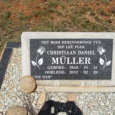 MULLER Christiaan Daniel 1942-2012