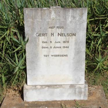 NELSON Gert H. 1878-1946