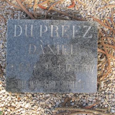 PREEZ Daniel, du 1929-1997