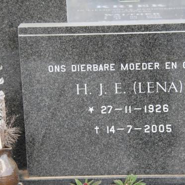 PIENAAR Cornelis George Frederick 1920-1987 &amp; H.J.E. 1926-2005