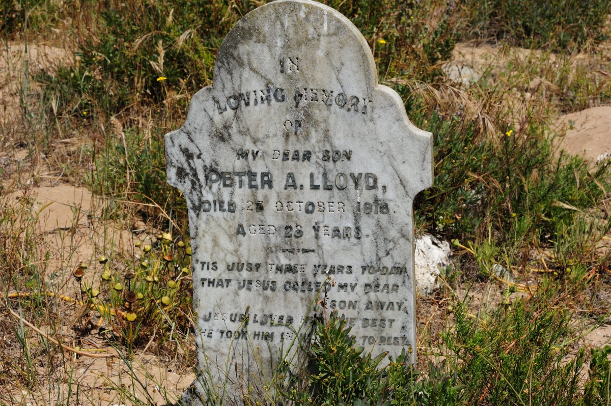 LLOYD Peter A. -1918