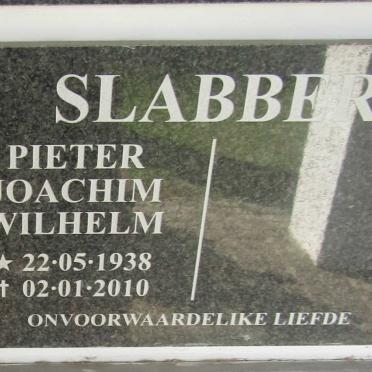 SLABBER Pieter Joachim Wilhelm 1938-2010