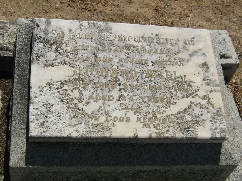 ABEL Richard -1918