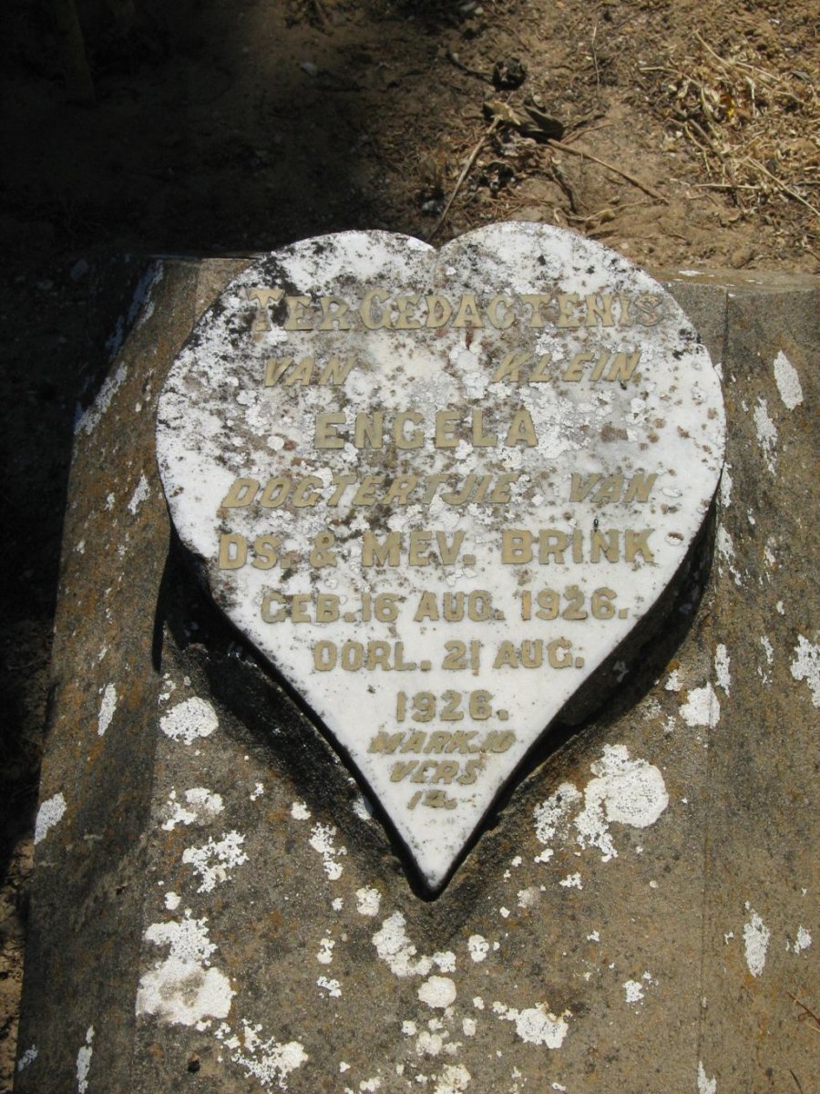 BRINK Engela 1926-1926