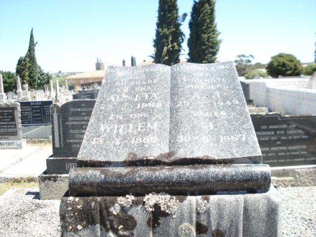 BASSON Willem J. 1886-1967 &amp; Agnetta A.J. 1888-1949