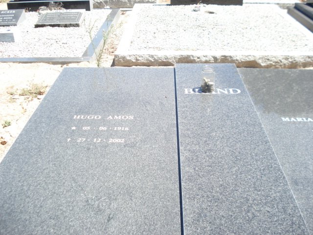 BRAND Hugo Amos 1916-2002 &amp; Maria Magdalena 1923-2002_1