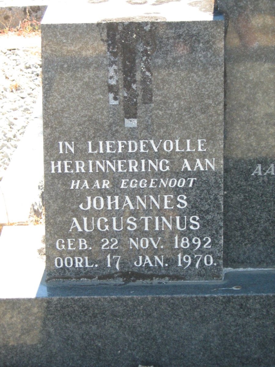 BAARD Johannes Augustinus 1892-1970