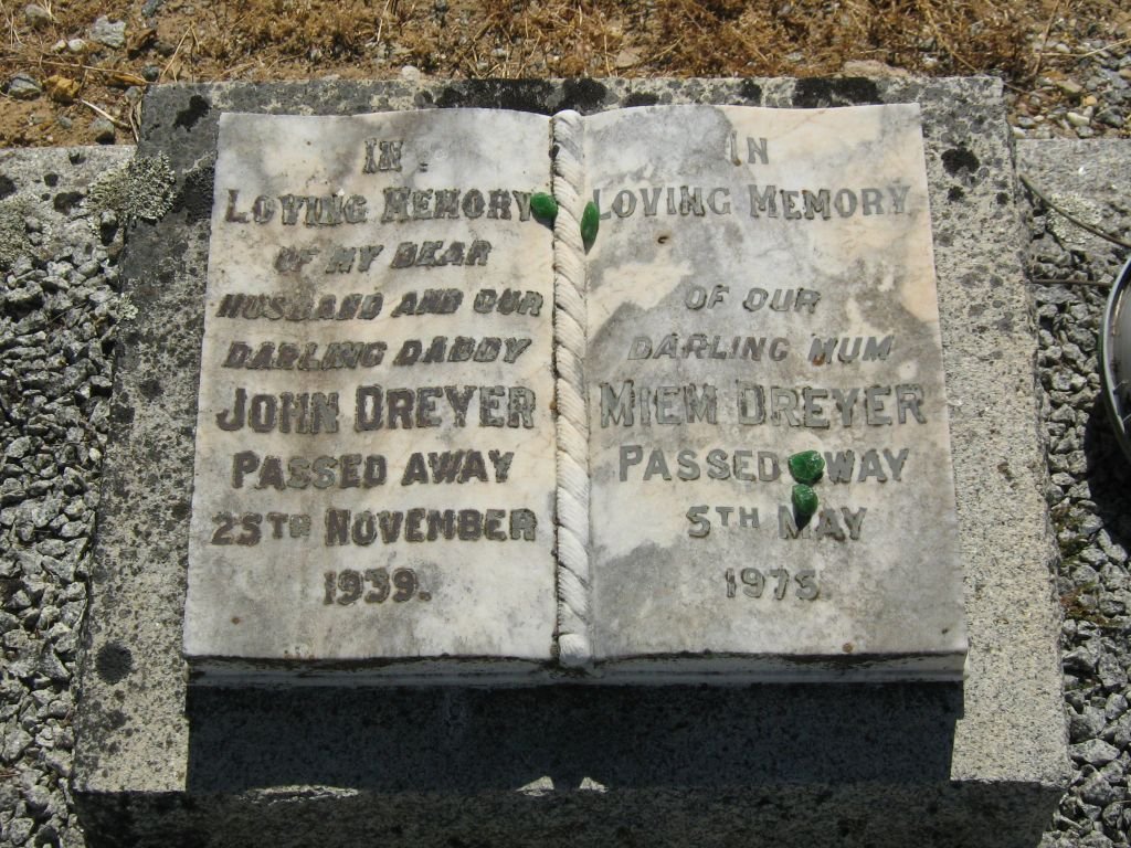 DREYER John -1939 &amp; Miem  -1975