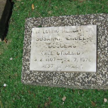 DOUGLAS Susanna Engela nee STIGLING 1907-1976