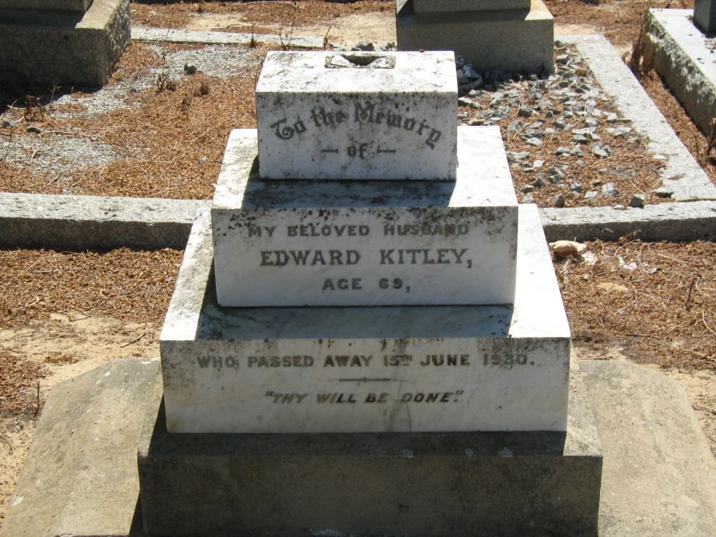 KITLEY Edward -1930