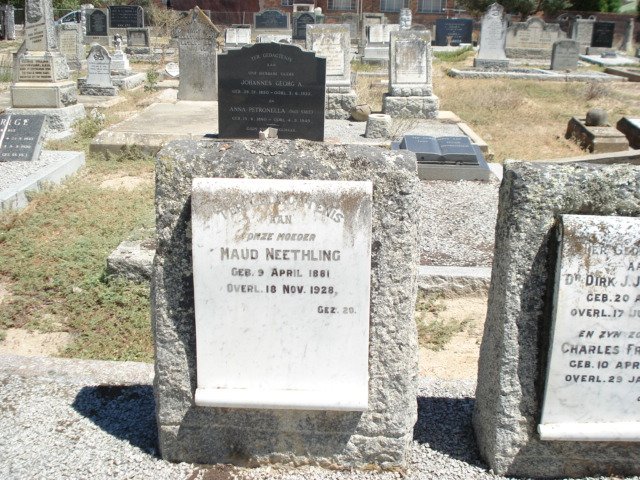 NEETHLING Maud 1881-1928