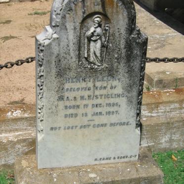 STIGLING Henry Leon 1895-1897