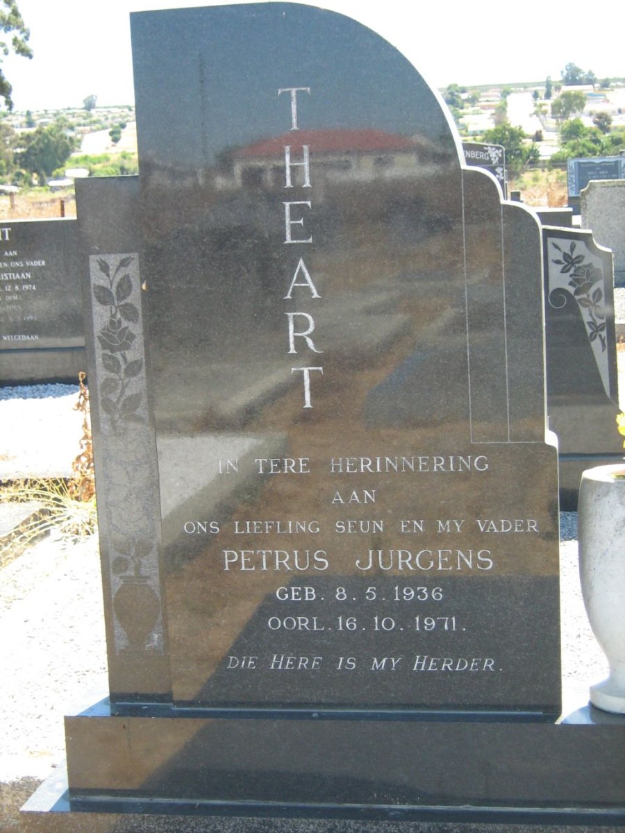 THEART Petrus Jurgens 1936-1971