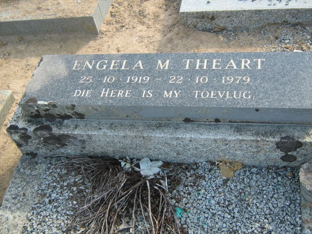 THEART Engela M. 1919-1979