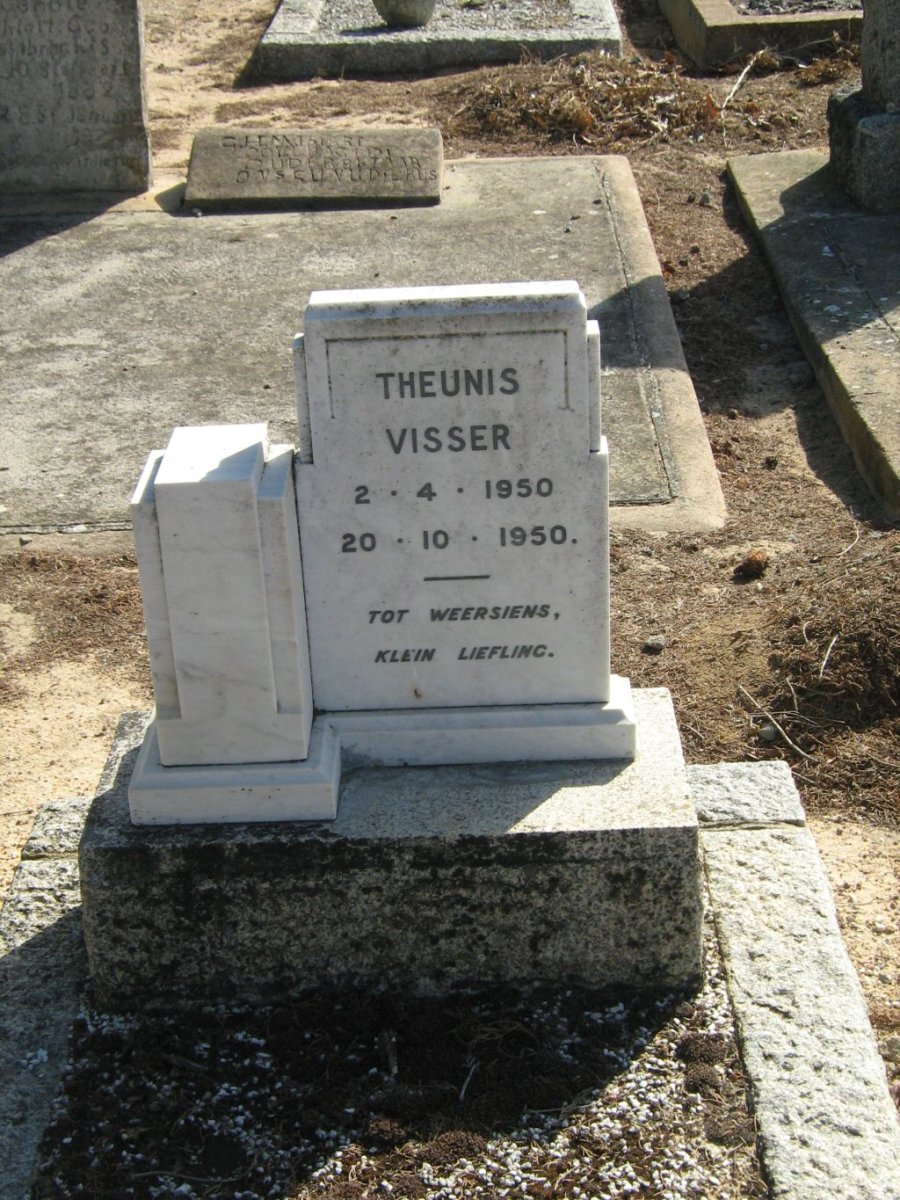 VISSER Theunis 1950-1950