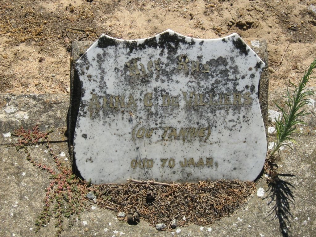 VILLIERS Anna C., de