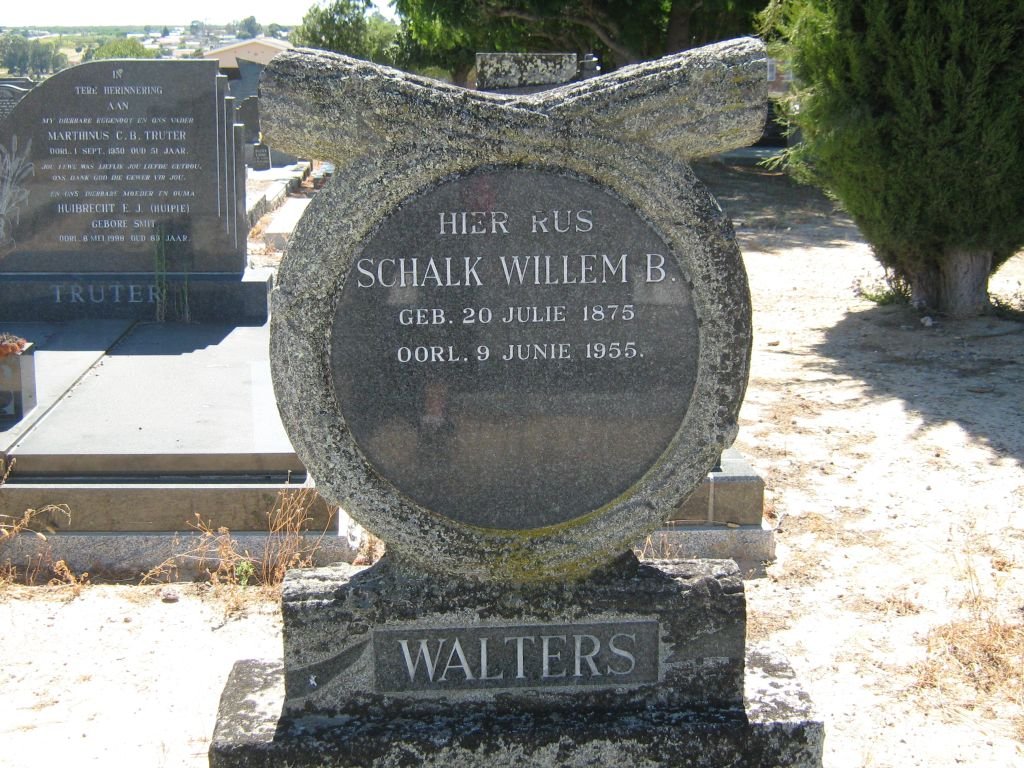 WALTERS Schalk Willem B. 1875-1955