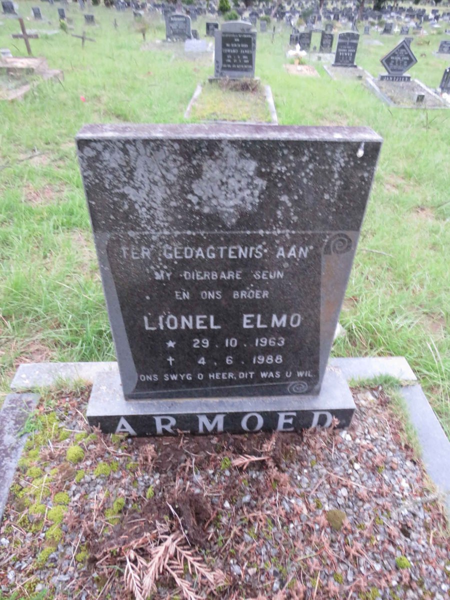 ARMOED Lionel Elmo 1963-1988