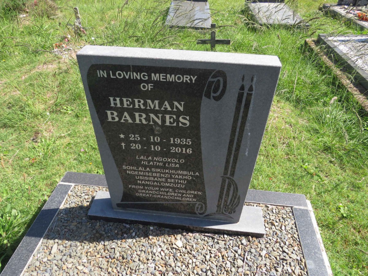 BARNES Herman 1935-2016