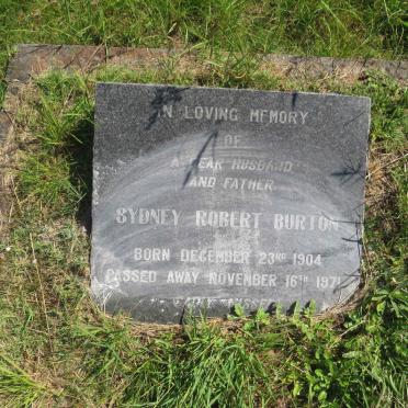 BURTON Sydney Robert 1904-1971