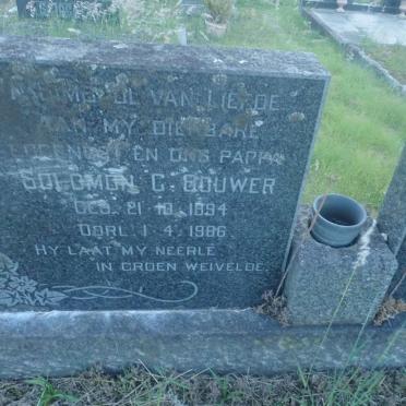 BOUWER Solomon C. 1894-1966