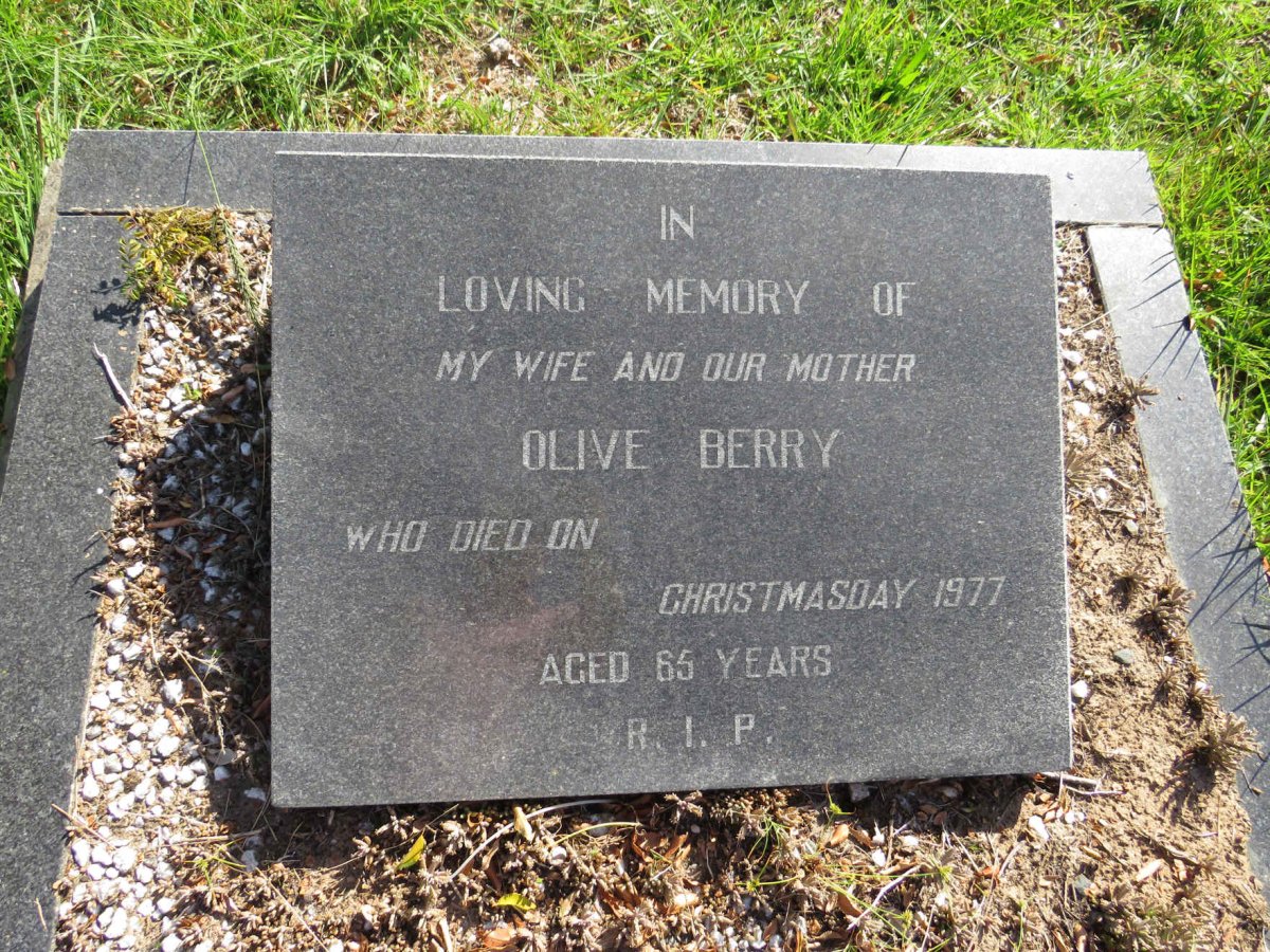 BERRY Olive -1977