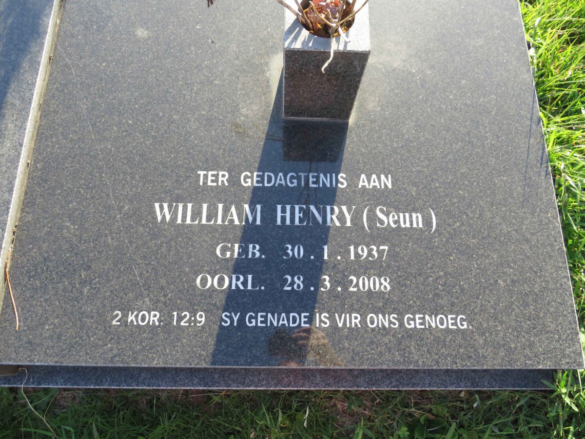 BARNARD William Henry 1937-2008 