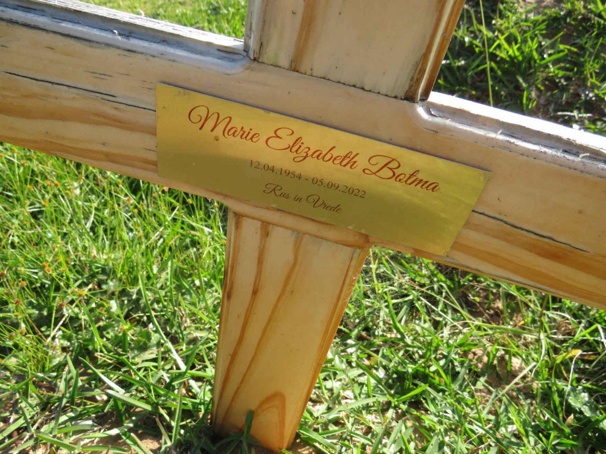 BOTMA Marie Elizabeth 1954-2022