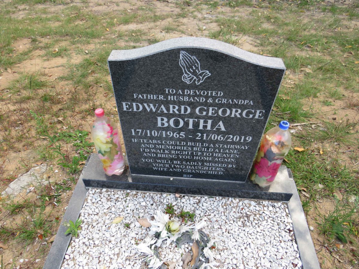 BOTHA Edward George 1965-2019