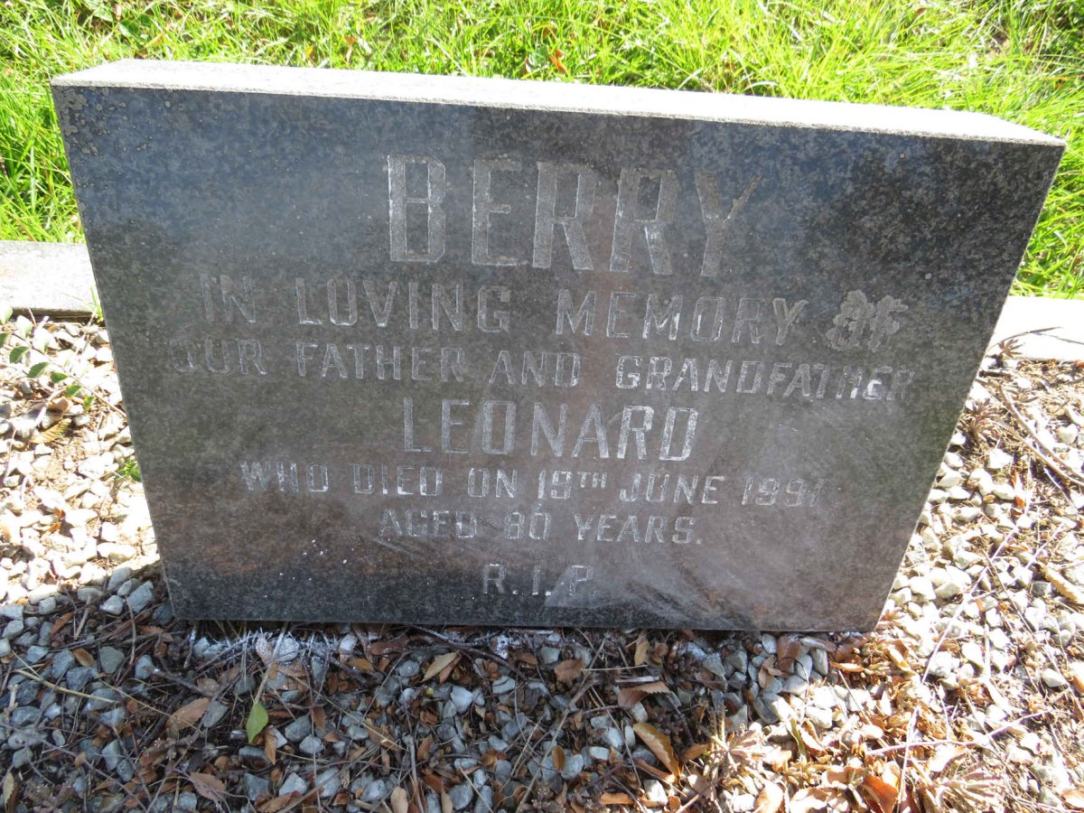 BERRY Leonard -1991