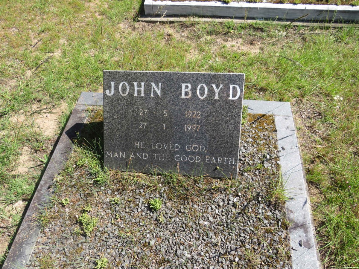 BOYD John 1922-1997