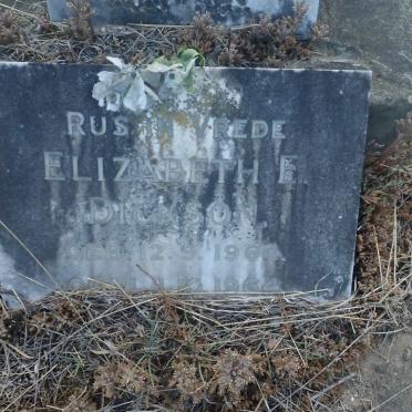 DICKSON Elizabeth E. 1964-1964